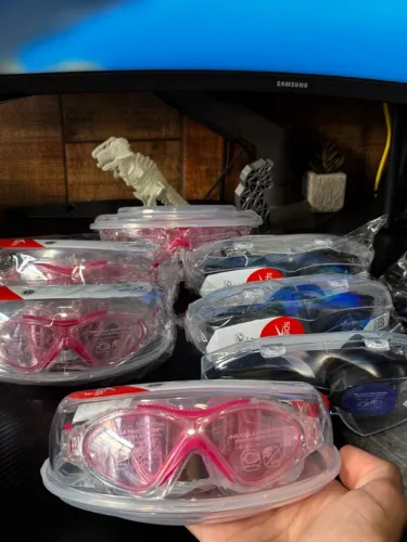 Óculos de Natação Tipo Máscara Speedo Proteção UV e Antifog