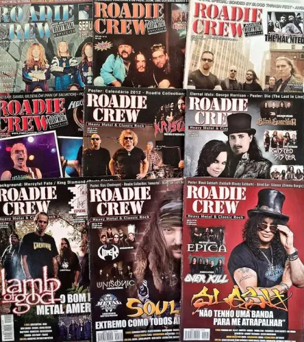 REVISTAS DE ROCK - ROADIE CREW