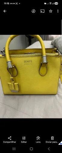 Bolsa Schutz Amarela original