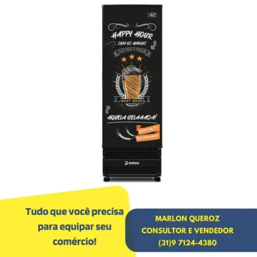 Cervejeira Porta Cega Imbera 560L Nova