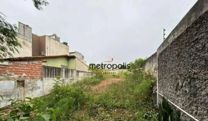 Terreno à venda, 400 m² por R$ 1.200.000,00 - Santa Maria - Santo André/SP