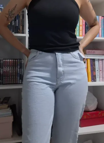 Calça Mom Azul Claro - Tam 36 - Marisa/KYSH
