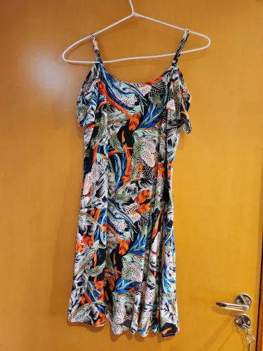 Vestido estampado tamanho M<br>Tamanho M