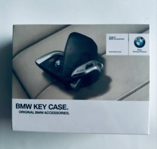 Capa de chave de couro BMW (original)