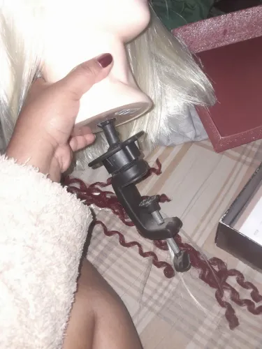 Cabeça de boneca para treinar 