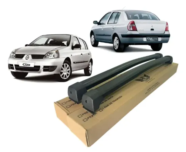 Rack Para Renault Clio 2001 A 2016 4 Portas Bagageiro