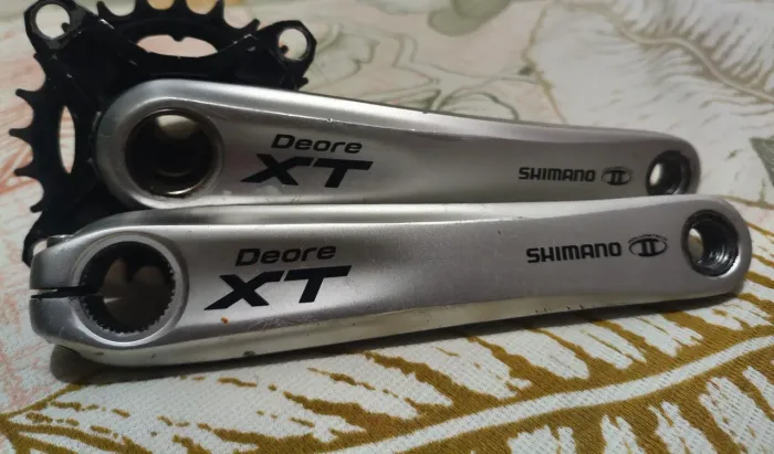 Pedivela deore XT edição cromada 