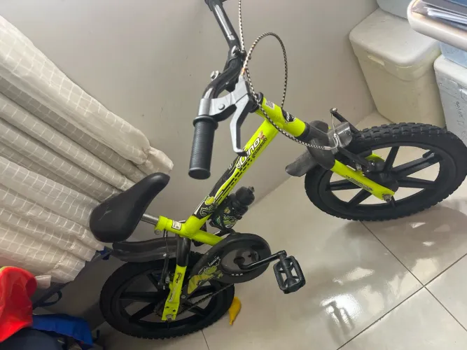 Bicicleta infantil Dino Neon