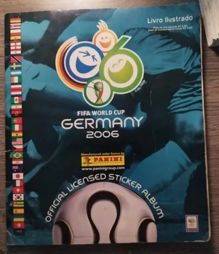 Álbum Copa 2006 (Quase Completo)