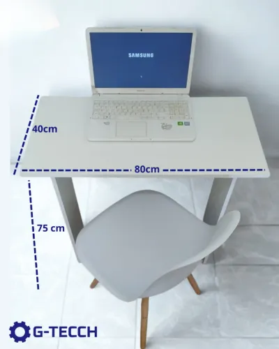Escrivaninha NOVA MDF Mesa Multiuso para Notebook Escritório Computador Birô de Estudo