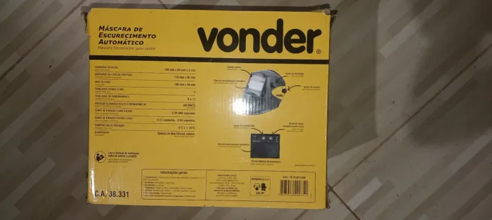 Máscara de solda vonder