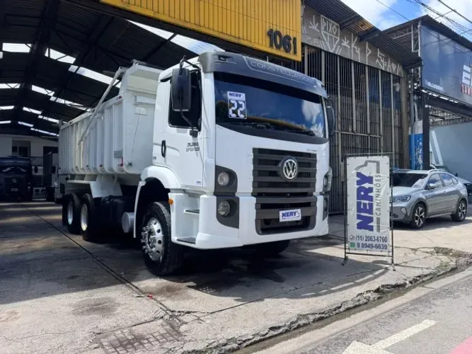 Vw 31280 6x4 2022 Caçamba Basculante 16 M3 Unico Dono