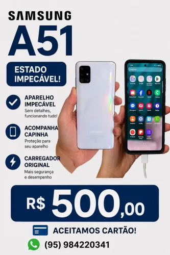 IMPECÁVEL SAMSUNG A51
