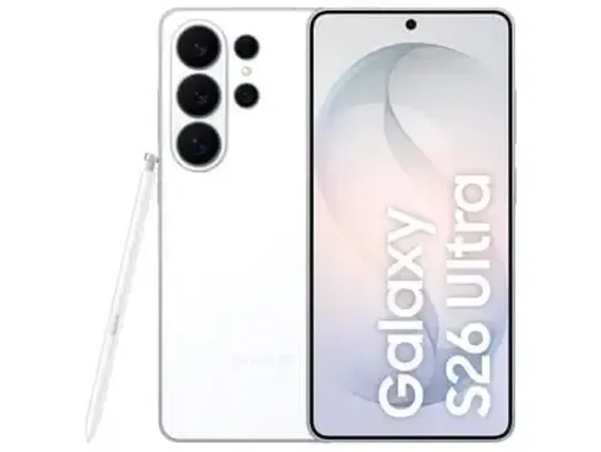 (Novo) Samsung Galaxy S26 Ultra 5G 256GB Galaxy AI Branco 6,9" 12GB RAM Câm. Quádrupla