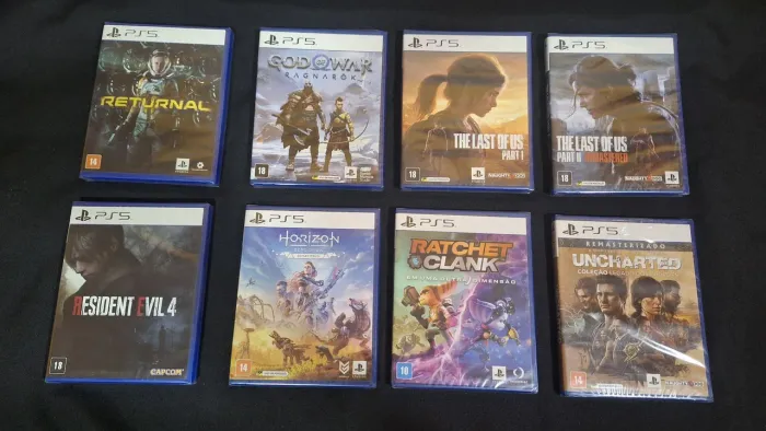 Jogos Mídia física Ps5 Lacrados.
