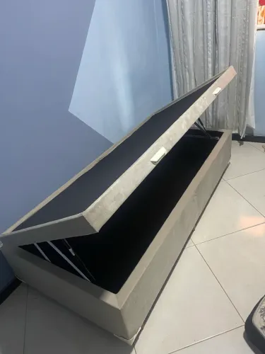 Cama Box colchão cabeceira fabricação própria