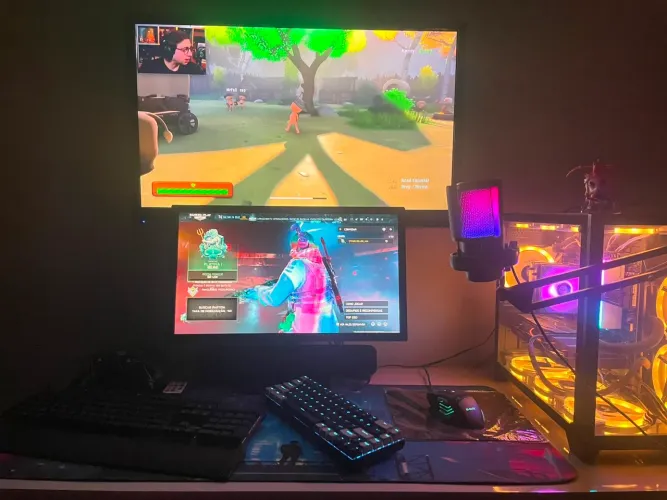 PC Gamer Completo - Ryzen 5 + RX 6600 + SSD NVMe 1TB | Pronto para jogar<br>