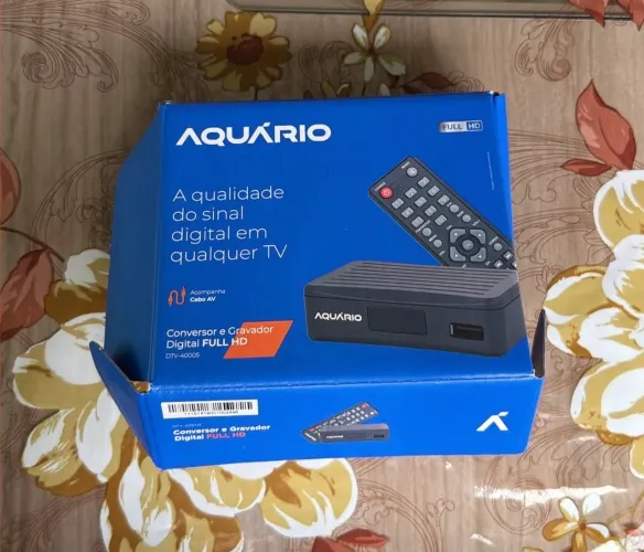 Conversor de televisão novo