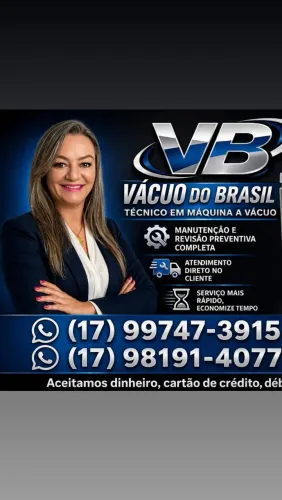 Assistência técnica de máquina á vácuo