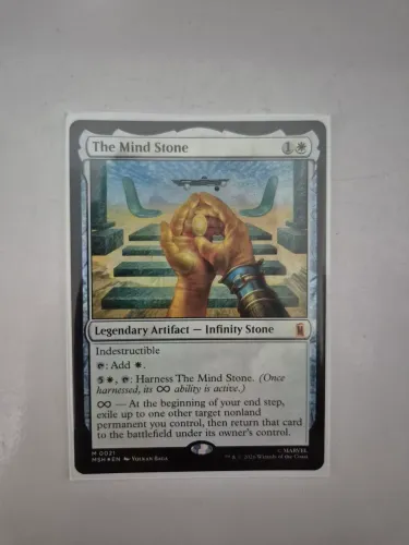 The mind stone foil mtg marvel
