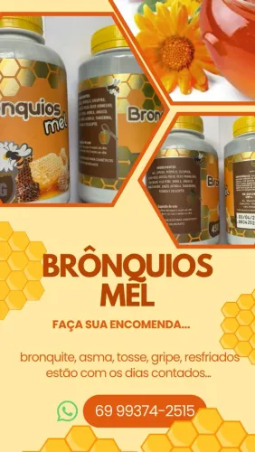 Mel composto com 20 ingredientes naturais