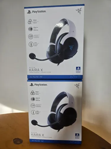 Headset Razer Kaira X PS5 Branco Original, Lacrado, NF