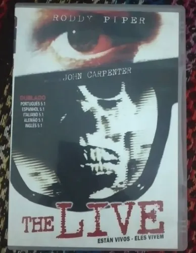 DVD Eles Vivem do John Carpenter