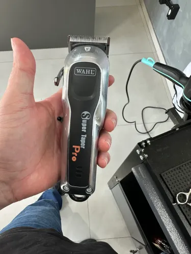 Máquina de corte profissional wahl super taper / máquina de cortar cabelo