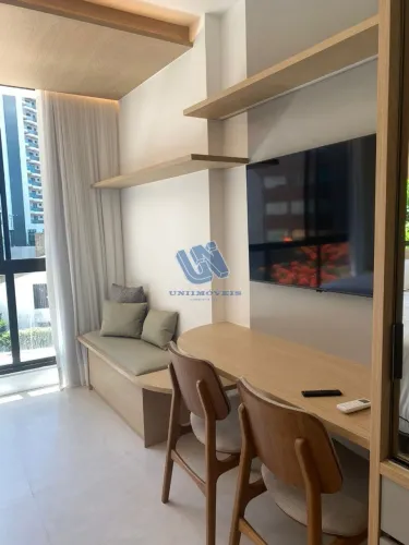 Apartamento Tipo Studio mobiliado nascente 28m2 no Caminho das Árvores