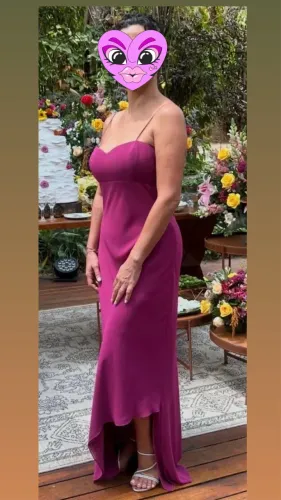 Vestido de Festa Glamouroso