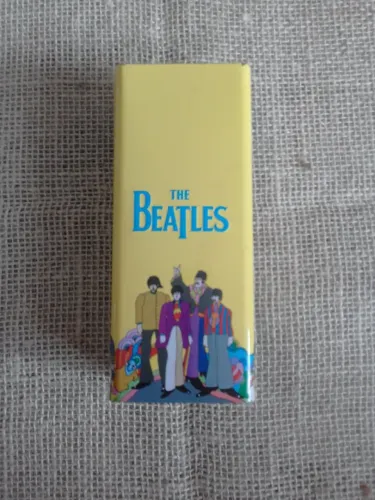 Caixa metálica para óculos da coleção the beatles
