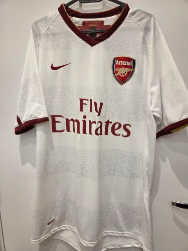Camisa arsenal 2007/2008 away