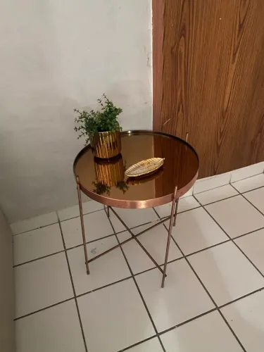 Mesa lateral bronze 