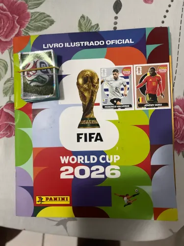 Álbum da copa 75% completo