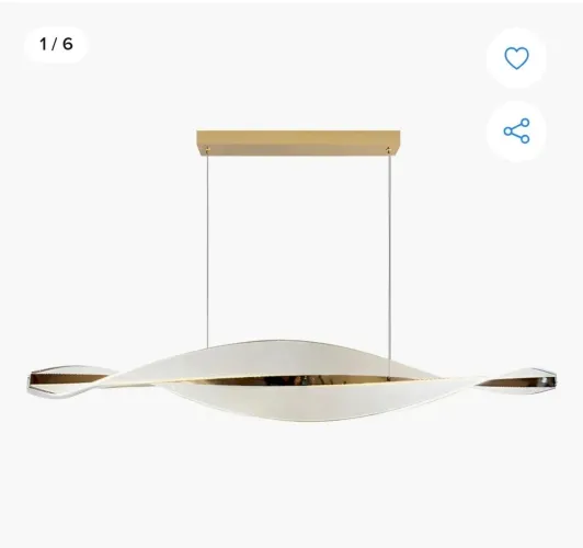 Lustre quântica Led 3000k pendente