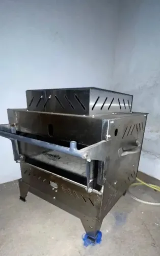 Forno a gas de pizza pães e bolos