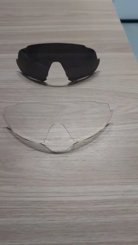 2 Lentes Óculos Oakley Flight Jacket Prizm Não Original