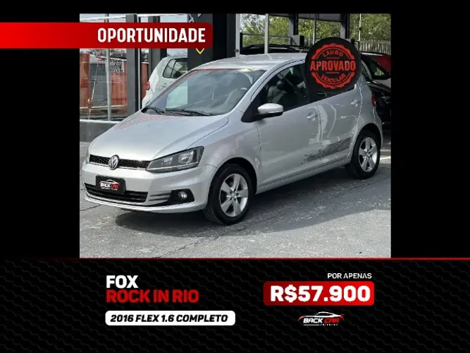 Volkswagen Fox Rock IN RIO 1.6 MI Total Flex 8V 5P 2016