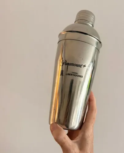 Coqueteleira inox, 800 ml, 26 cm altura
