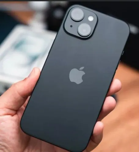 IPHONE 15 PRETO 128 GB 6 MESES DE GARANTIA