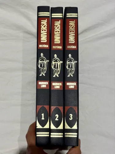Livros Haddock Lobo | 1975 - História Universal - 3 Vol.