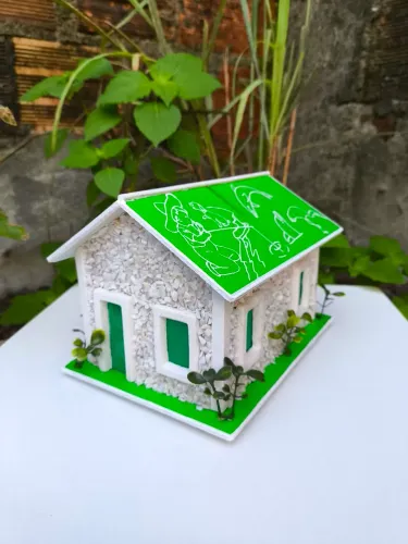 Cofre Artesanal Sustentável e Decoração Varejo e Atacado Verde