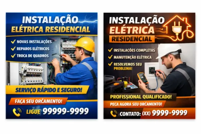 instalaçôes eletricas geral