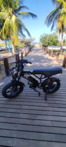 BIKE ELÉTRICA V20 ELIMITED ZERADA, NOTA FISCAL E GARANTIA.