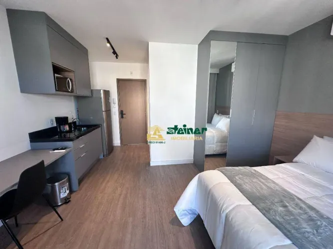 Studio com 1 dormitório para alugar, 27 m² por R$ 4.736,68/mês - Centro - Guarulhos/SP