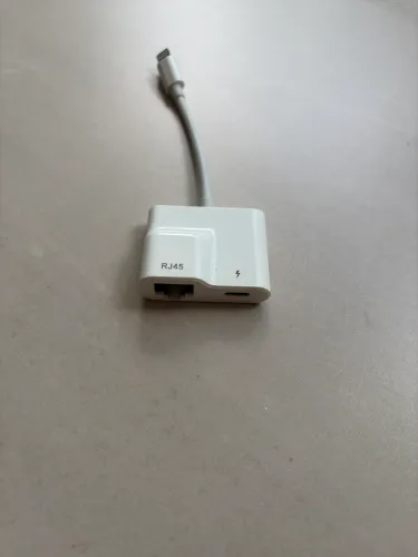 Adaptador RJ45 para Lightning aceito negócios