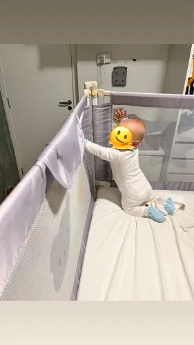 Grade protetora de cama - quenn (dois lados)