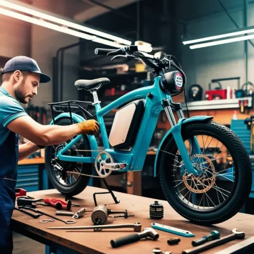 Bicicleta Elétrica Quebrada? Conserto Rápido e com Garantia! K3S7