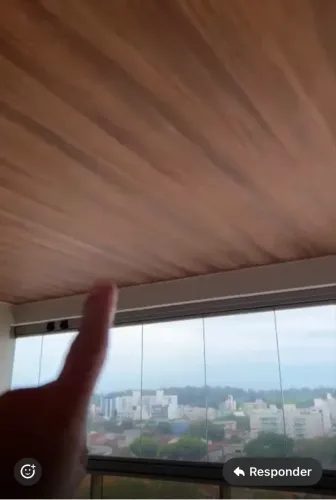 Teto Vinílico Amadeirado Araforros Teca Castanho - 18m²