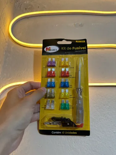 Kit de Fusíveis Completo - Segurança e praticidade ao seu veículo